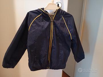 giacca impermeabile bambini 3 anni