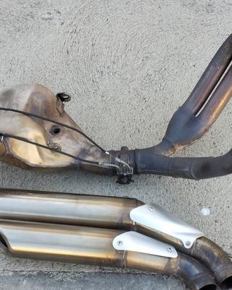 catalizzatore e scarico MV agusta brutale 1090 rr