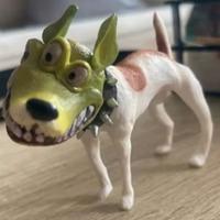 statua cane Milo di The mask