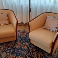 Coppia poltrone design Anni '70