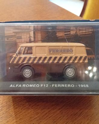 Alfa Romeo F12. Ferrero. 1968. Modellino.