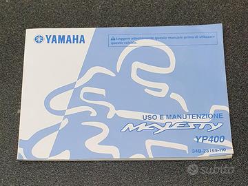 USO E MANUTENZIONE MANUALE YAMAHA PER MAJESTY YP 4