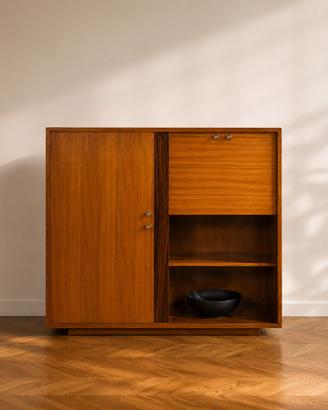 Highboard italiano Mid-Century in teak, anni ’60