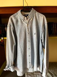 Ralph Lauren - Camicia vintage di jeans. Taglia M.