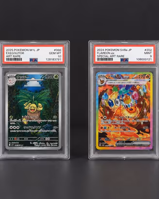 Lotto 2 Pokémon gradate Flareon Exeggutor
