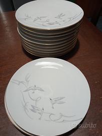 servizio piatti da dolce vintage