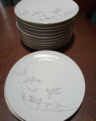 servizio piatti da dolce vintage