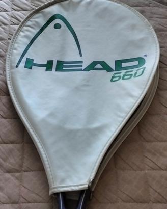 Racchetta vintage da tennis Head.