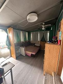 Roulotte fissa in campeggio Lago di Garda