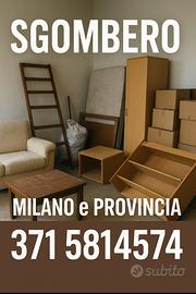 Sgombero Tutto a Milano e provincia