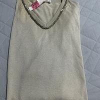 Maglia cachemire e seta