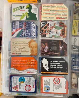 500 schede telefoniche