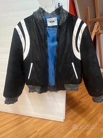 Giubbotto ecopelle tg 8 anni