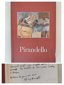 Libro Pirandello con dedica di Pierluigi Pirandell