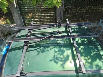 2 supporti auto porta biciclette 