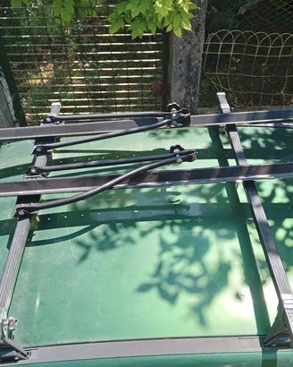 2 supporti auto porta biciclette 