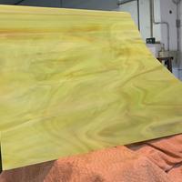 VETRO PER TIFFANY GIALLO 41x65cmE ALTRO DISPONIBIL