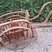 Carrozzina per gemelli anni 50-60