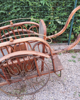 Carrozzina per gemelli anni 50-60