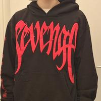 X KILL HODDIE BLACK/RED