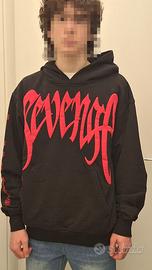 X KILL HODDIE BLACK/RED