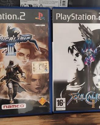 Soul Calibur 2 e 3 PS2
