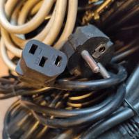 Cavi alimentazione PC.NUOVI.Presa italian e schuko