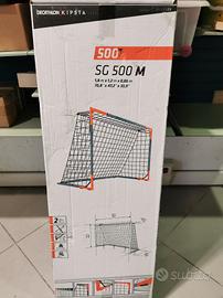 Porta Calcio Kipsta SG500M 180x120cm+rete bersagli