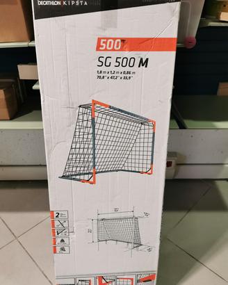 Porta Calcio Kipsta SG500M 180x120cm+rete bersagli