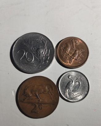 Cent SudAfrica anni 1965 e 1976