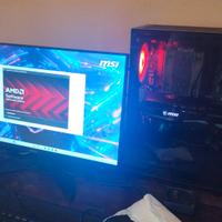 PC gaming r5 3600+RX 6650xt(monitor incluso)