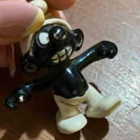 Puffo Nero raro 1966 Schleich Hong Kong – Black