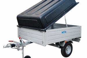 Rimorchio MTA 300Kg Trasporto Merci, con Copertura