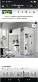 Letto a castello  ikea smastad
