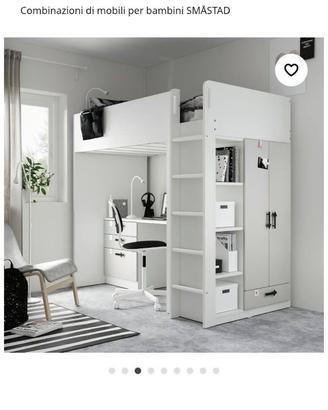 Letto a castello  ikea smastad