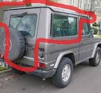 mercedes classe g 460 tetto intero . portellone.