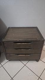 Cassettiera ikea con ruote