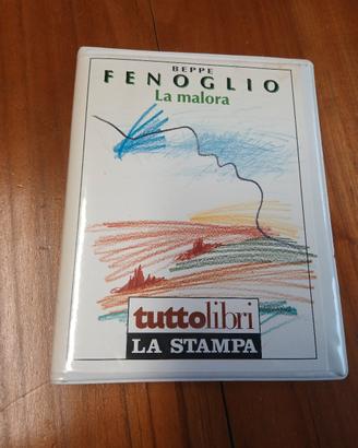 Beppe Fenoglio Audiolibro musicassetta La malora