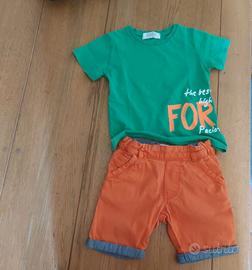 Completo bimbo taglia 3 anni cm 98