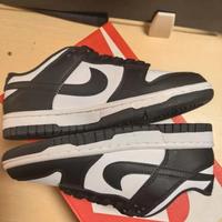 Nike Dunk Low Panda 42.5 Nere Bianche Nuove