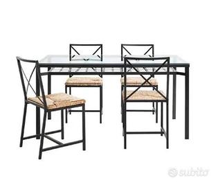 Tavolo cucina Ikea + 4 sedie 