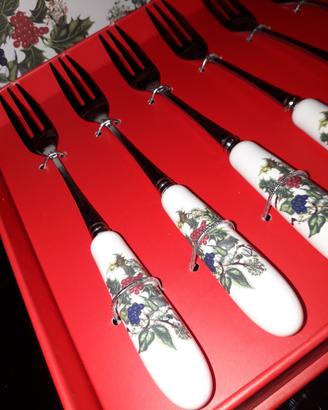 SET PORTMEIRION HOLLY AND E ASSORTIMENTO UTENSILI 