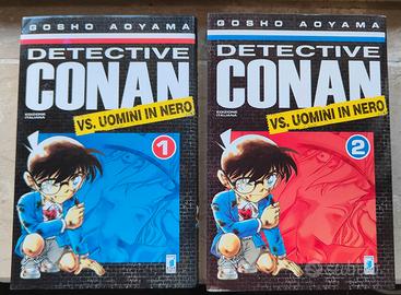 Detective Conan vs uomini in nero