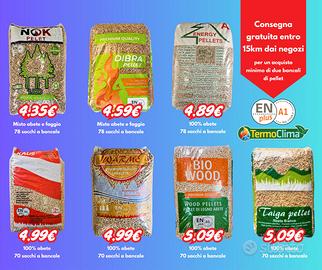 PELLET ENPLUS A1 A PARTIRE DA 4,35€