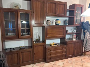 Mobile da sala in noce