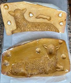 Stampo in gesso per pecora Pasquale