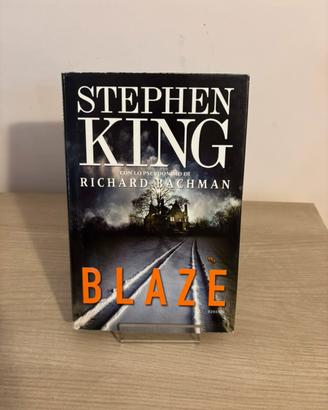Libro Stephen King BLAZE - prima edizione