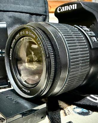 Canon EOS 2000D + Obiettivo 18-55 NUOVA (5 SCATTI)