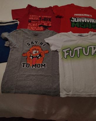 abbigliamento estivo bambino 7/8 anni