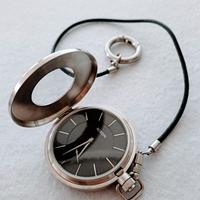 Orologio da taschino Nixon Highball Black/Silver